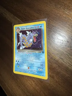 Gyarados # 82 Holo Team Rocket Vintage Prerelease Promo Pokemon Card WOTC C6 - Image 3