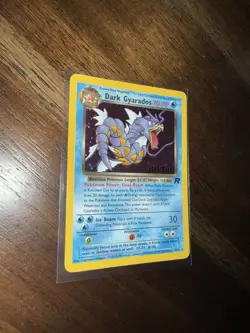 Gyarados # 82 Holo Team Rocket Vintage Prerelease Promo Pokemon Card WOTC C6 - Image 3