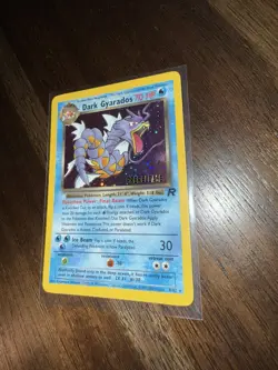 Gyarados # 82 Holo Team Rocket Vintage Prerelease Promo Pokemon Card WOTC C6 - Image 2