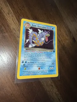 Gyarados # 82 Holo Team Rocket Vintage Prerelease Promo Pokemon Card WOTC C6 - Image 3