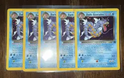 Gyarados # 82 Holo Team Rocket Vintage Prerelease Promo Pokemon Card WOTC C6 - Image 5