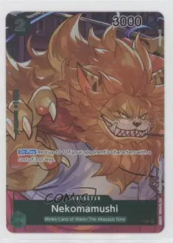 2022 One Piece Card Game: Romance Dawn OP01 Nekomamushi (Box Topper) 1i1o - Image 1