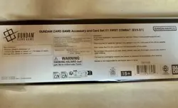 Gundam Card Game Accessory Card Set Box [EVX-01] AX/SDCC EXCLUSIVE NEW SEALED - Image 2