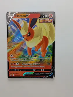 Flareon V - SWSH149 - Pokemon Sword & Shield Promo Ultra Rare Holo Card NM - Image 1