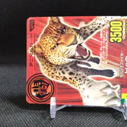 Leopard Animal Kaiser Card Japan Japanese BANDAI No.A014 #q919 - Image 3