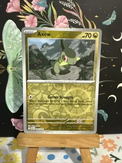Pokemon TCG - Axew - 068/086 - (Reverse Holo) - SV: Black Bolt - Image 1