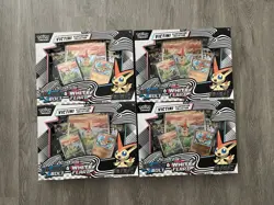 Pokemon Trading Card Unova Victini Illustration Collection Lot Of 4 - Image 1