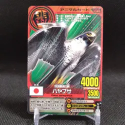 Hayabusa Animal Kaiser Card Japan Japanese BANDAI No.A025 #q918 - Image 1