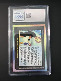 2000 Topps Pokemon Series 2 EP14 Electric Shock Showdown CGC 7.5 graded slab - Image 3