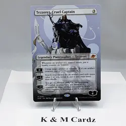 MTG - Edge of Eternities - Tezzeret, Cruel Captain - Borderless - 0287 - NM - Image 1