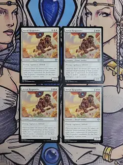 4x Aerial Responder - NM/M Commander 2020 C20 MTG Magic - Image 1