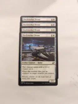 (4) Dockworker Drone *PLAYSET* Edge of Eternities Regular NM MTG - Image 1