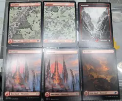 Lot Of 54 Mtg Full Art Land Cards Non Foil NM Unplayed - Image 1