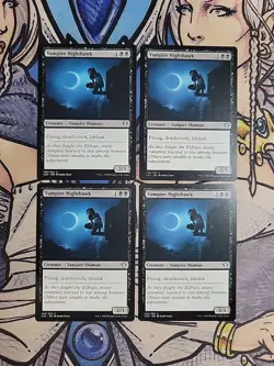 4x Vampire Nighthawk - NM/M Commander 2020 C20 MTG Magic - Image 1