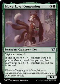 Mowu, Loyal Companion - 306 / English / Near Mint MTG - Image 1