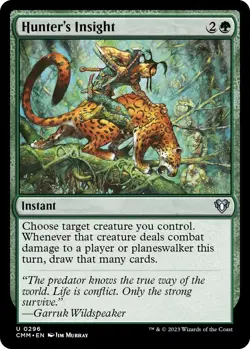 Hunter's Insight - 296 / English / Near Mint MTG - Image 1