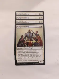 (4) Knight Luminary *PLAYSET* Edge Of Eternities Regular NM MTG - Image 1