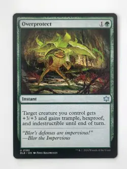 Magic The Gathering MTG: Overprotect -Instant NF (BLB) Uncommon 0185 - Image 1