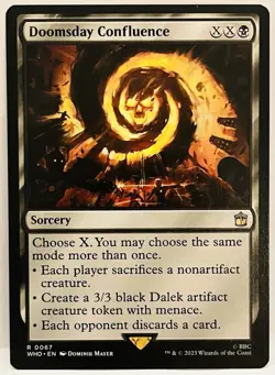 Doomsday Confluence -#67-MTG- Universes Beyond: Doctor Who-Regular-LP - Image 1