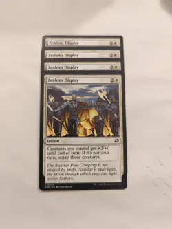 (4) Zealous Display *PLAYSET* Edge Of Eternities Regular NM MTG - Image 1