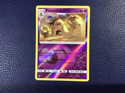 Palossand - 62/147 - Rare Reverse Holo - SM: Burning Shadows - Pokemon TCG NM+ - Image 1