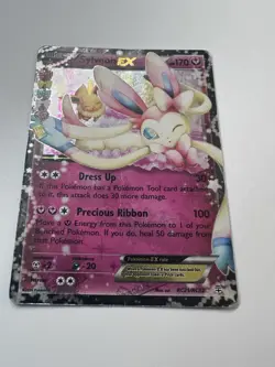 Pokemon Sylveon EX RC21/RC32 HP Radiant Collection XY Generations 2016 - Image 2