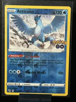 Pokemon 2022 Pokemon Go Articuno Reverse Holo Rare 024/078 - Image 1