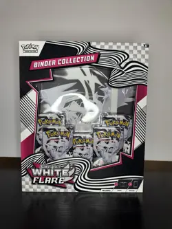 Pokemon White Flare Binder Collection Box - Image 1