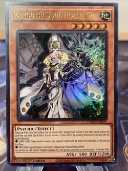 Yugioh! VANQUISH SOUL HOLLIE SUE ULTRA RARE DUAD-EN022 NM - Image 1