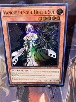 Yugioh! VANQUISH SOUL HOLLIE SUE ULTRA RARE DUAD-EN022 NM - Image 2