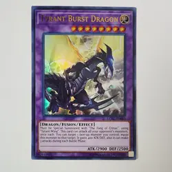 Tyrant Burst Dragon - LCKC-EN063 - NM - Ultra Rare - Unlimited - Yugioh - Image 1