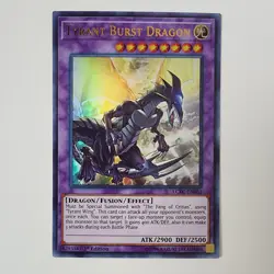 Tyrant Burst Dragon - LCKC-EN063 - NM - Ultra Rare - 1st ed - Yugioh - Image 1