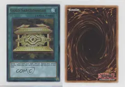 Gold Sarcophagus 1st Ed. YuGiOh Yugi's Legendary Decks - Collector's Set 1i1o - Image 3
