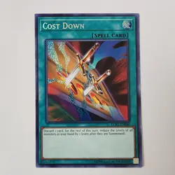 Cost Down - LCKC-EN040 - NM - Secret Rare - Unlimited - Yugioh - Image 1