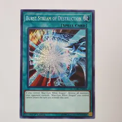 Burst Stream of Destruction - LCKC-EN025 - NM - Secret Rare - 1st ed - Yugioh - Image 1