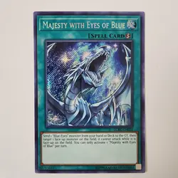 Majesty with Eyes of Blue - LCKC-EN031 - NM - Secret Rare - Unlimited - Yugioh - Image 1