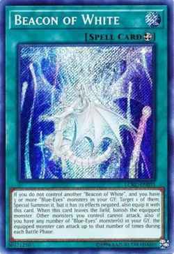 Beacon of White - LCKC-EN035 - NM - Secret Rare - Unlimited - Yugioh - Image 1