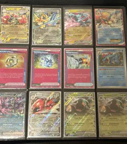 Huge Pokemon Collection binder lot base set , s & v 151 , signed cards and more - Image 5