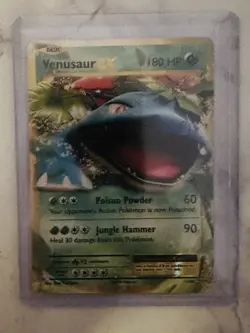 Venusaur-EX - 1/108 - Holo Rare EX LP, English Pokemon XY Evolutions - Image 2