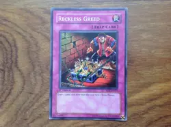 YUGIOH RECKLESS GREED SD2-EN027 1st EDITION COMMON CARD.Free Postage - Image 3