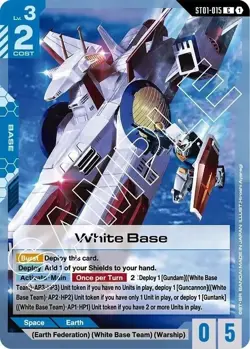 White Base - ST01-015 NM - Gundam TCG Card Game - Image 1