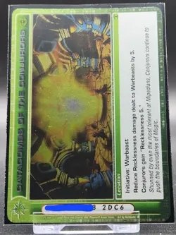 Chaotic Card : Catacombs Of The Conjurors Silent Sands Rare Location - Image 1