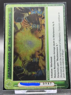 Chaotic Card : Catacombs Of The Conjurors Silent Sands Rare Location - Image 1