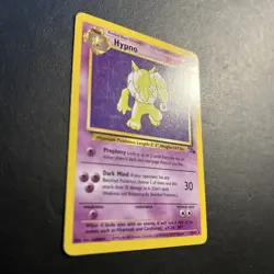 Hypno 23/62 Fossil Unlimited Pokemon Card Regular Rare Lightly Played LP - Image 3