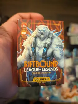 Gen Con Riftbound Trial deck - Volibear Riot League of Legends card game - Image 1