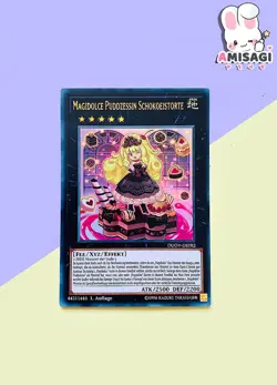 Yu-Gi-Oh! Card Magidolce Puddzessin Schokoeistorte DUOV-DE082 TCG German - Image 1