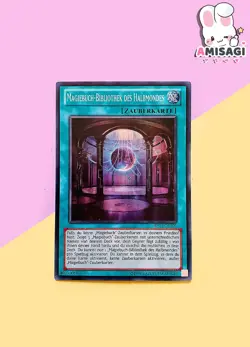 Yu-Gi-Oh! Card Magiebuch-Bibliothek Des Halbmondes AP03-DE009 Trading Card TCG - Image 1