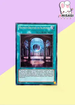 Yu-Gi-Oh Magiebuch-Bibliothek Des Halbmondes REDU-DE087 Card TCG German - Image 1