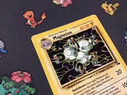 Pokemon TCG Magneton 26/62 Non-Holo Rare Fossil Pokemon Card (M1) - Image 5