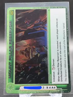 Chaotic Card : Mount Pillar Reservoir Liberated Alliances Unraveled Rare - Image 1